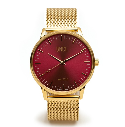 Or - Rouge : Bordeaux - Or métal