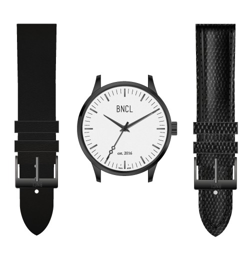 Boîtier Noir - 2 bracelets