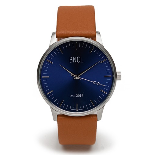 Argent - Bleu : Camel - Noir lézard